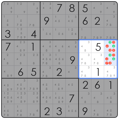 sudoku auto candidate